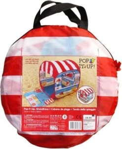 Pop-Up Strandtent: Beach Hut - Speeltent -Buiten Kamperen Apparatuur 988x1200